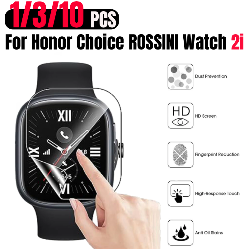 Watch Face Protector - 1-5 pièces de film souple en
