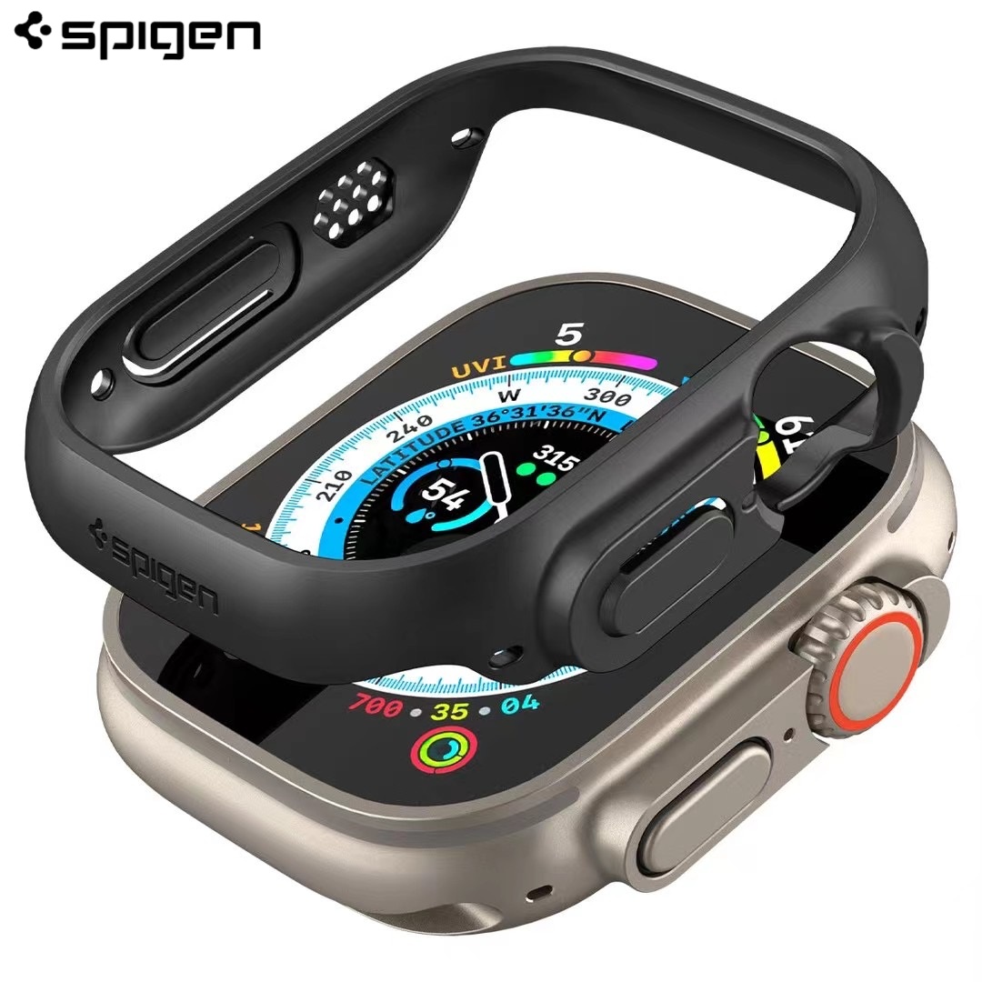 Watch Face Protector - Coque Spigen Thin Fit pour Apple