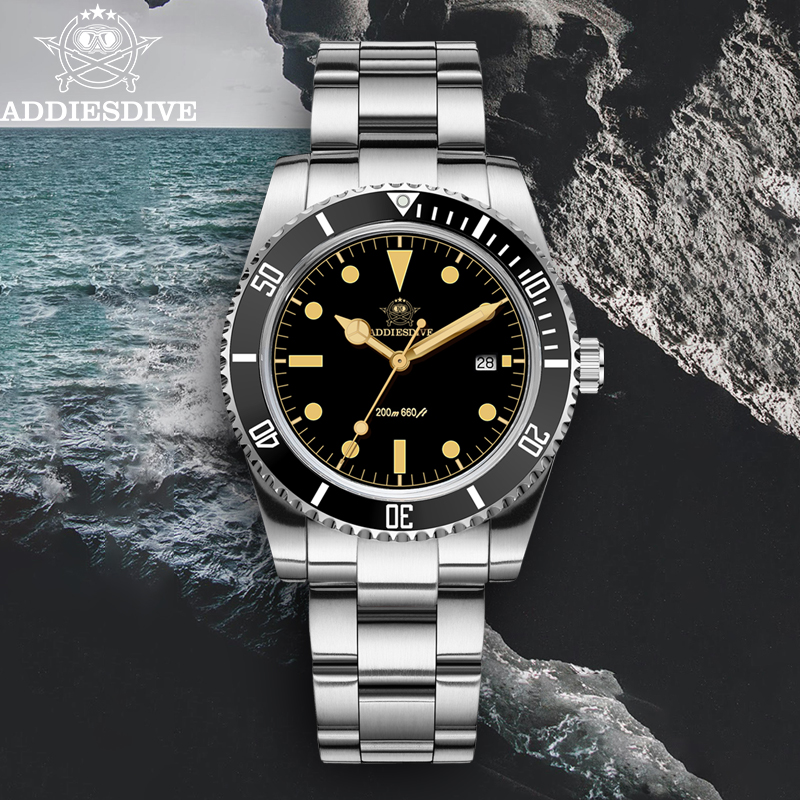 Accessories With Watch - ADDIESDIVE 39mm montre chaude pour hommes