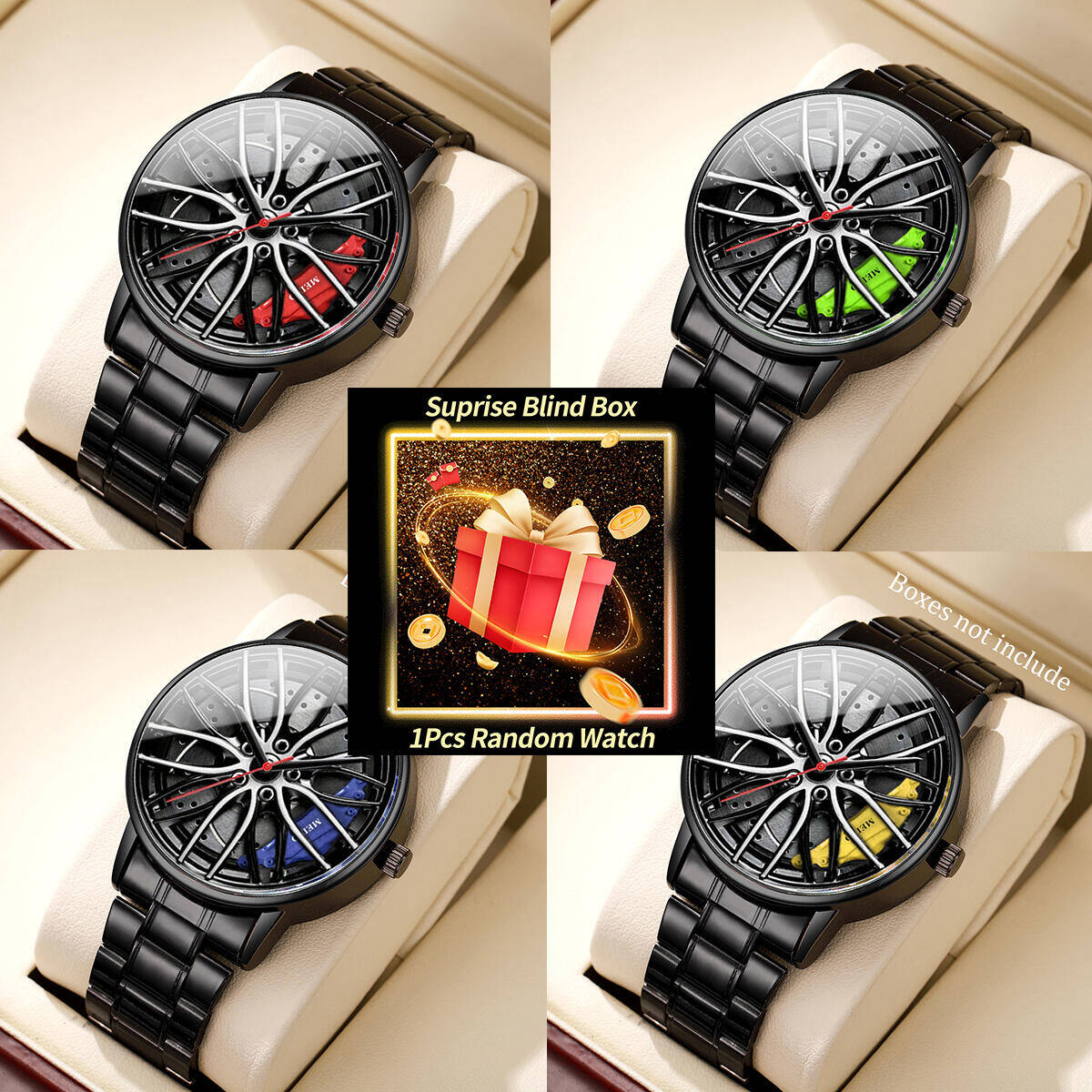 Accessories With Watch - Montre mystère Surprise, boîte aveugle, mode