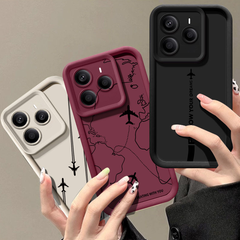 Xiaomi Redmi Note 14 - Coque de téléphone en TPU avec
