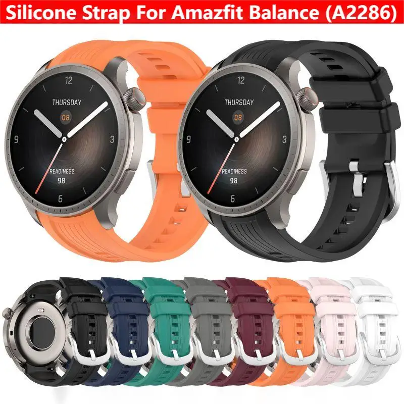 Amazfit Smartwatch Accessories - Bracelet en silicone pour montre intelligente