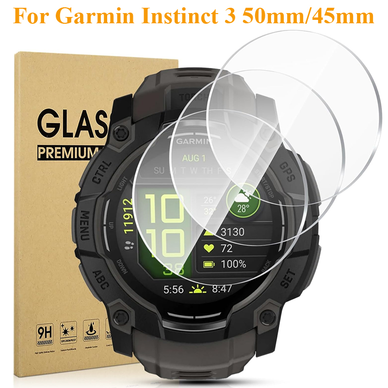 Watch Face Protector - Protecteur d'écran pour Garmin Instinct 3