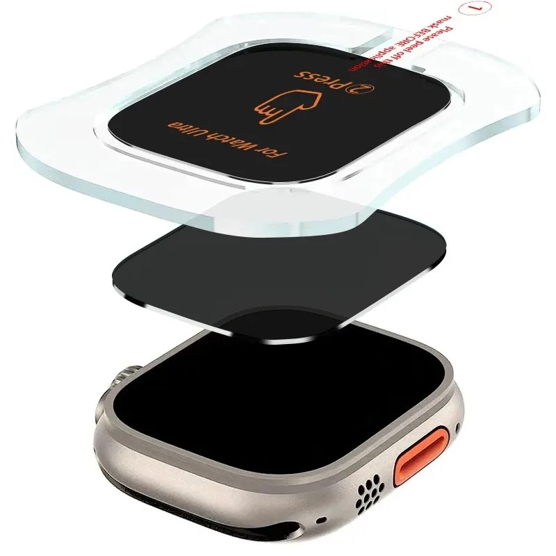 Verre trempé pour Apple Watch  - Watch Face Protector avis et prix