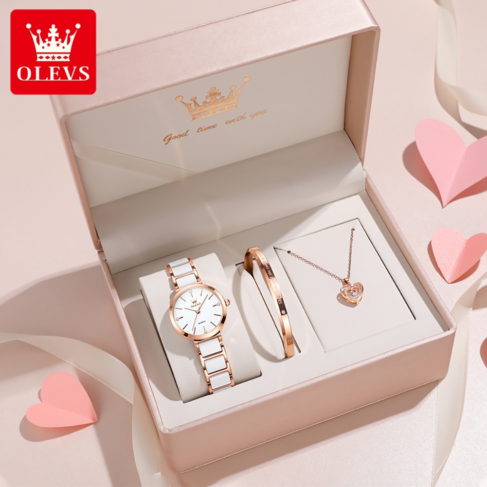OLEVS femmes montre 5877 luxe  - Accessories With Watch avis et prix