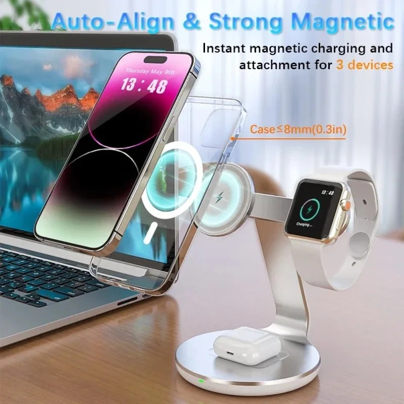 Support de chargeur sans fil 3 - Smartwatch Ac avis et prix