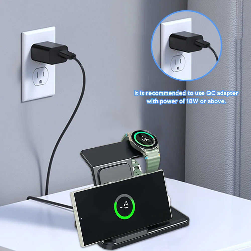 Station de charge sans fil 3 e - Smartwatch Ac avis et prix